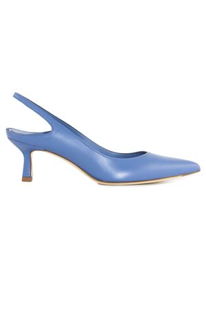 Pumps Roser in pelle di vitello blu ROBERTO FESTA | ROSERJEANS